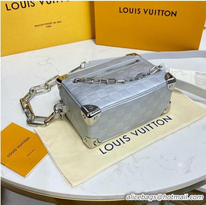 Grade Classic Louis Vuitton MINI original PETITE MALLE M59726 silver