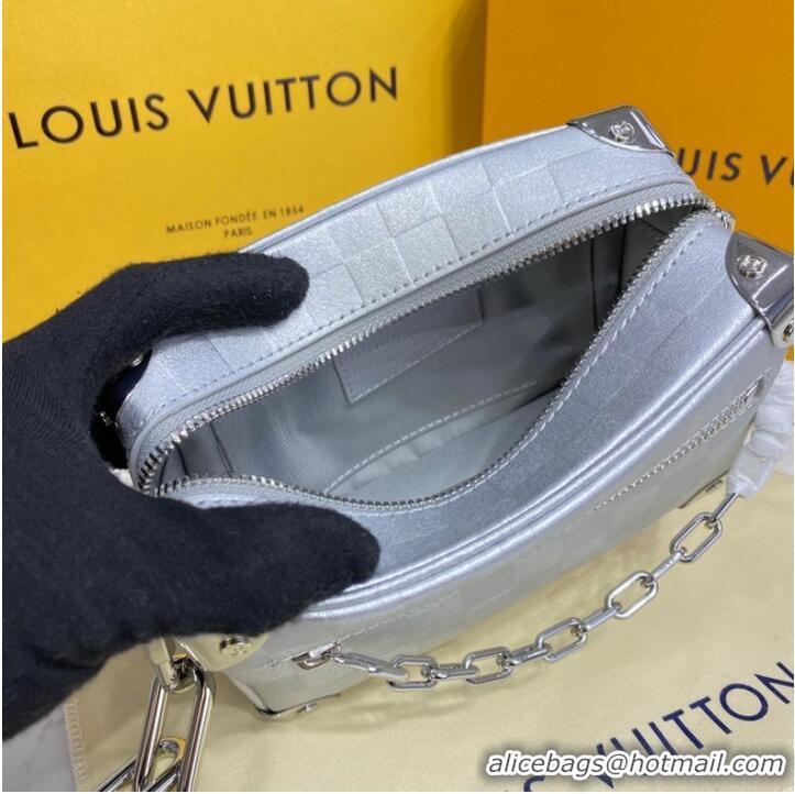 Grade Classic Louis Vuitton MINI original PETITE MALLE M59726 silver