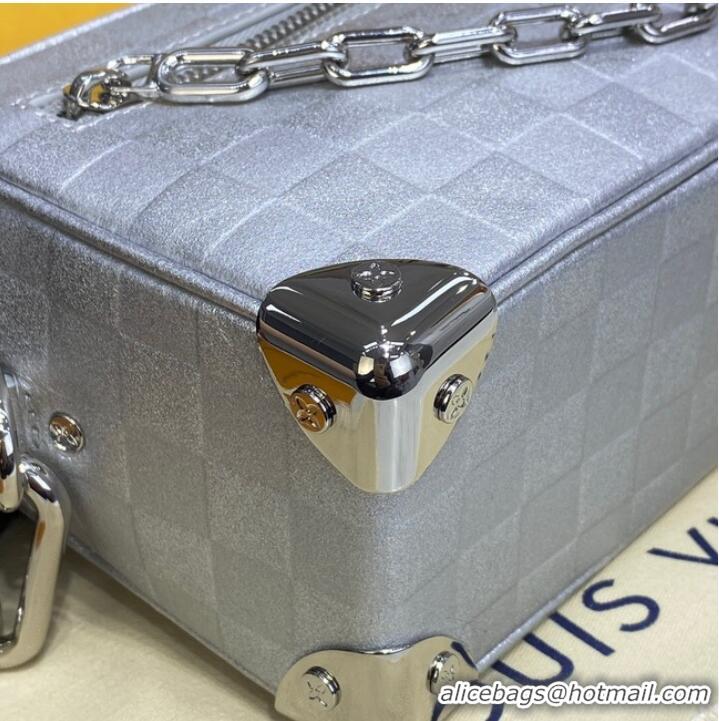 Grade Classic Louis Vuitton MINI original PETITE MALLE M59726 silver