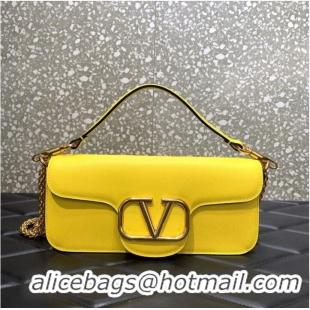 Generous VALENTINO GARAVANI Loco Calf leather bag 2B0K30 yellow