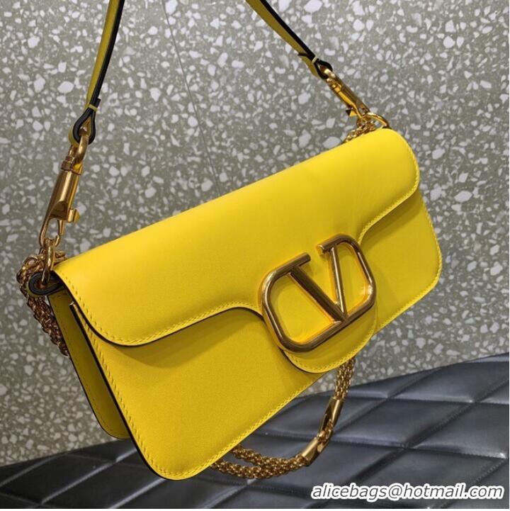 Generous VALENTINO GARAVANI Loco Calf leather bag 2B0K30 yellow