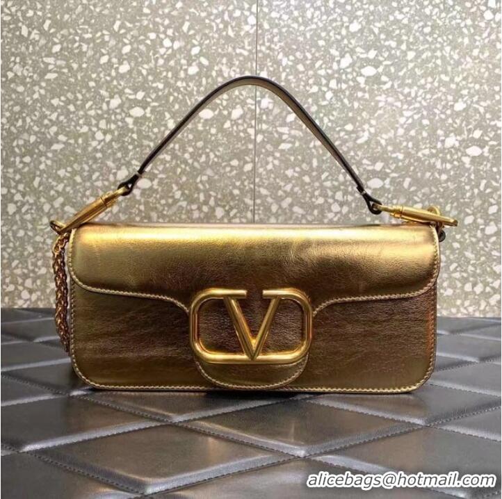 Most Popular VALENTINO GARAVANI Loco Calf leather bag 2B0K30 gold