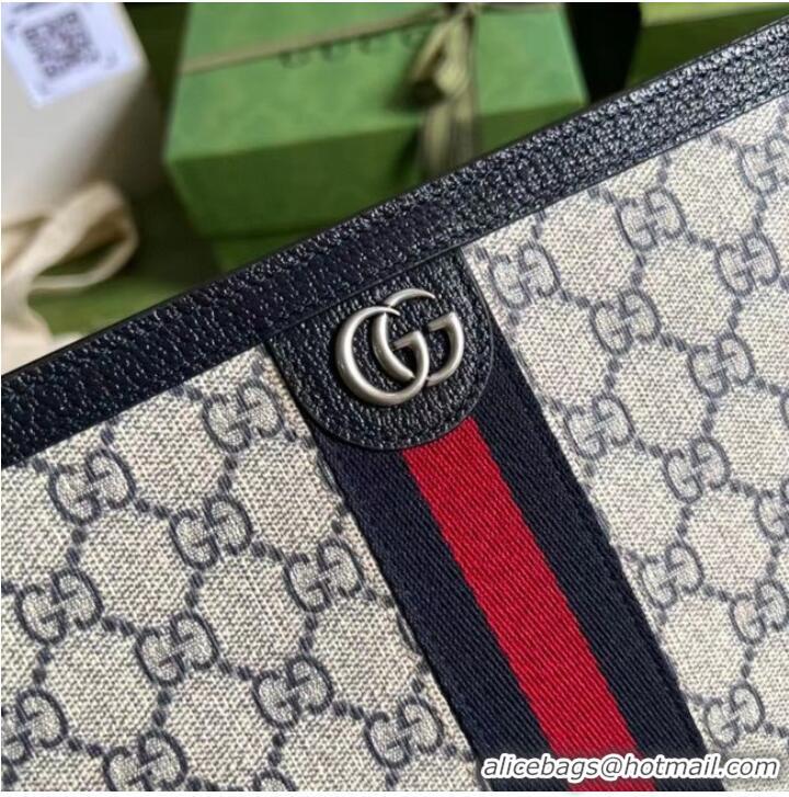 Top Quality Gucci Medium tote with Interlocking G 674155 blue