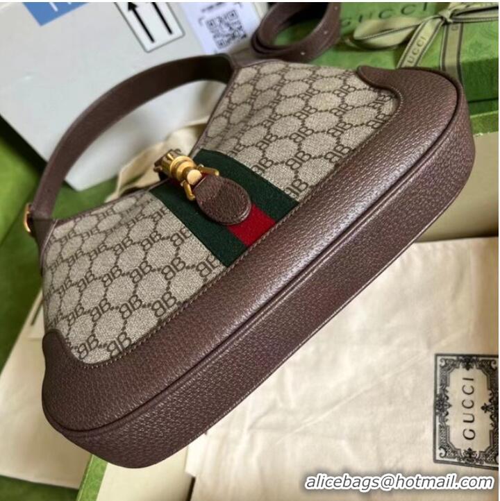 Good Product Gucci The Hacker Project small Jackie 1961 bag 636706 Brown