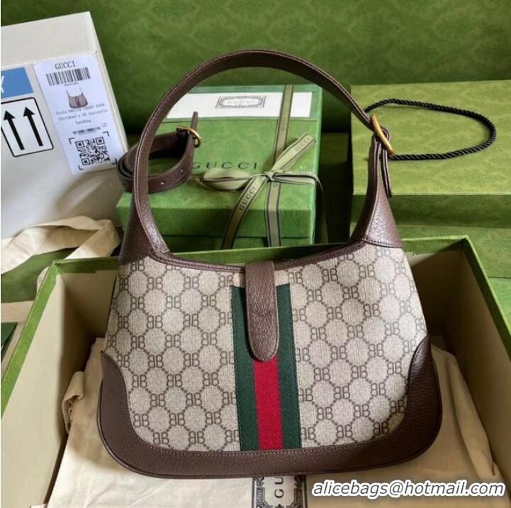 Good Product Gucci The Hacker Project small Jackie 1961 bag 636706 Brown