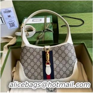 Hot Style Gucci The Hacker Project small Jackie 1961 bag 636706 white