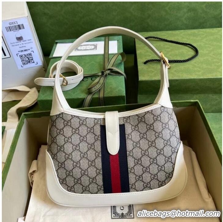 Hot Style Gucci The Hacker Project small Jackie 1961 bag 636706 white