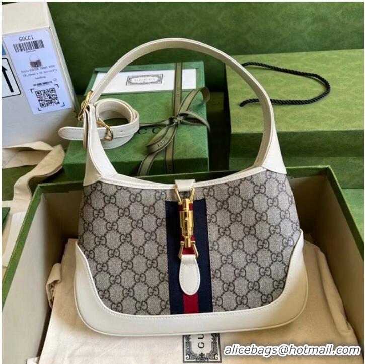 Hot Style Gucci The Hacker Project small Jackie 1961 bag 636706 white