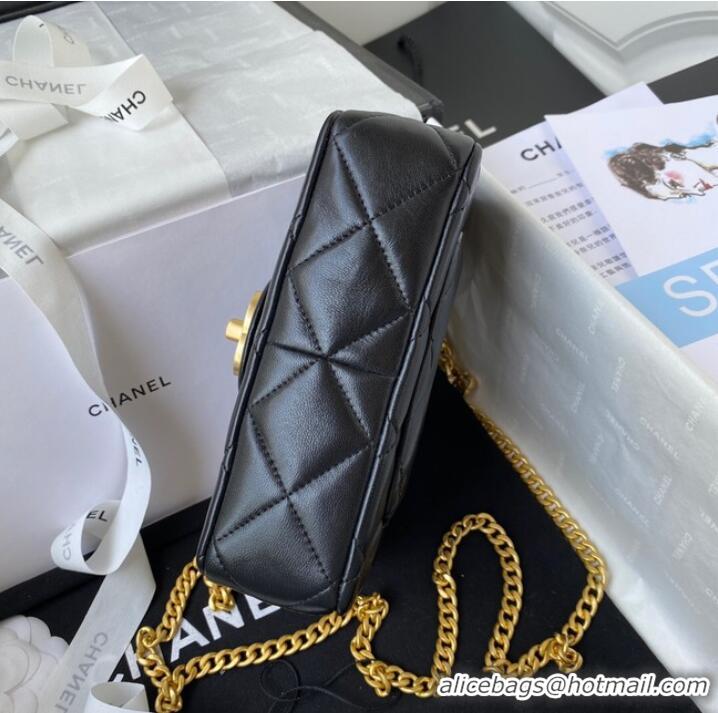 Good Product Chanel Flap Lambskin mini Shoulder Bag AS3113 black