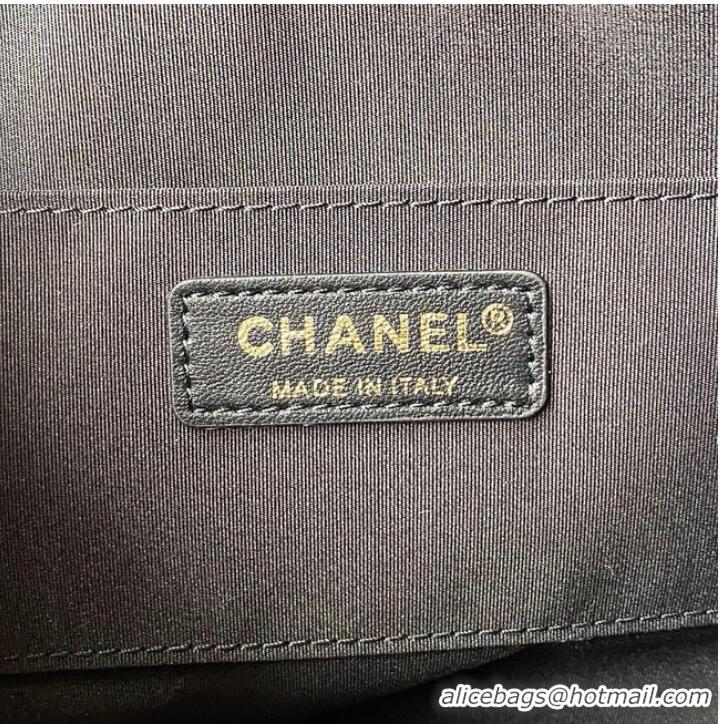 Reasonable Price Chanel small Drawstring Bag Denim AS3027 dark blue