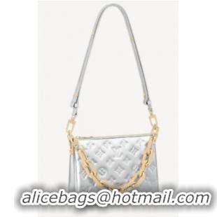 Well Crafted Louis Vuitton COUSSIN BB M20567 Silver