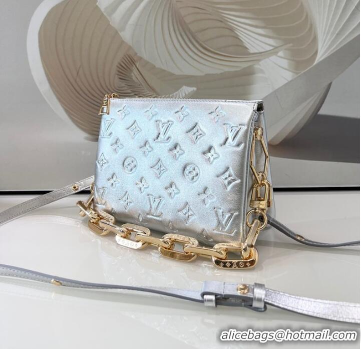 Well Crafted Louis Vuitton COUSSIN BB M20567 Silver