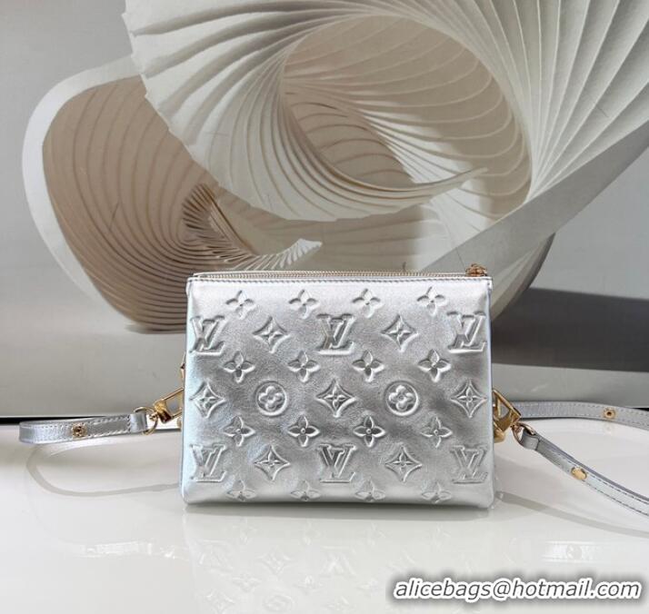 Well Crafted Louis Vuitton COUSSIN BB M20567 Silver