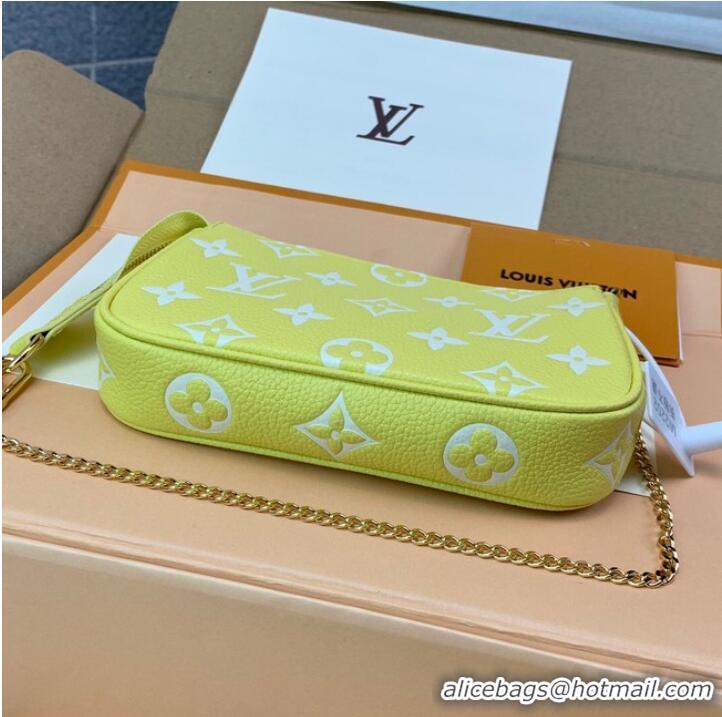 Top Quality Louis Vuitton MINI POCHETTE ACCESSOIRES M81284 yellow