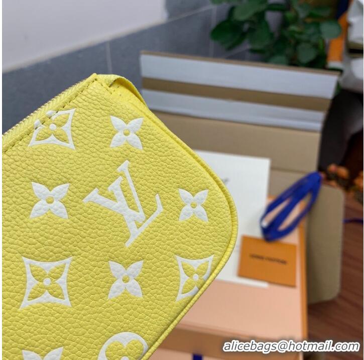 Top Quality Louis Vuitton MINI POCHETTE ACCESSOIRES M81284 yellow