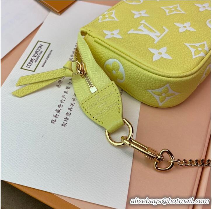 Top Quality Louis Vuitton MINI POCHETTE ACCESSOIRES M81284 yellow