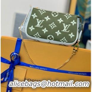 Good Taste Louis Vuitton MINI POCHETTE ACCESSOIRES M81284 Khaki