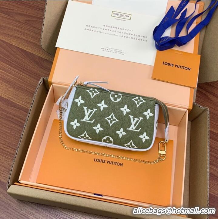 Good Taste Louis Vuitton MINI POCHETTE ACCESSOIRES M81284 Khaki