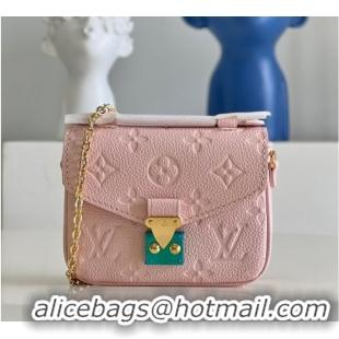 Best Product Louis Vuitton Monogram Empreinte POCHETTE METIS BB M81390 pink