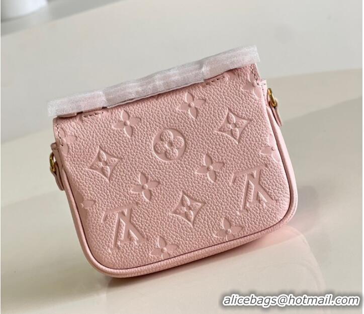 Best Product Louis Vuitton Monogram Empreinte POCHETTE METIS BB M81390 pink