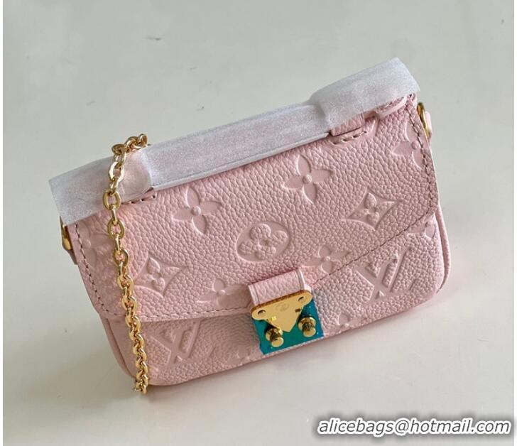 Best Product Louis Vuitton Monogram Empreinte POCHETTE METIS BB M81390 pink