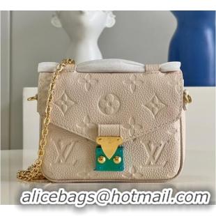 Buy Wholesale Louis Vuitton Monogram Empreinte POCHETTE METIS BB M81390 Creme