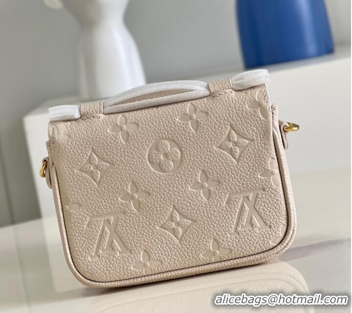 Buy Wholesale Louis Vuitton Monogram Empreinte POCHETTE METIS BB M81390 Creme