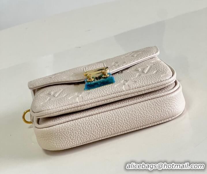 Buy Wholesale Louis Vuitton Monogram Empreinte POCHETTE METIS BB M81390 Creme