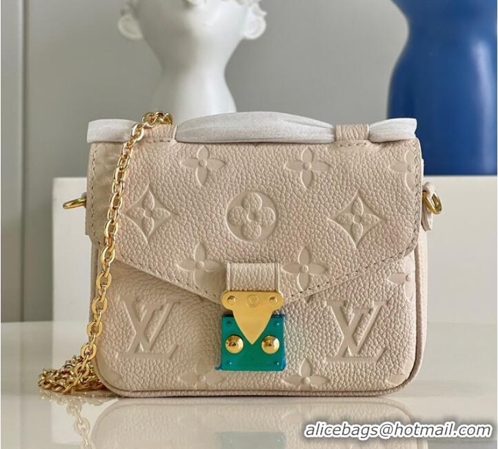 Buy Wholesale Louis Vuitton Monogram Empreinte POCHETTE METIS BB M81390 Creme