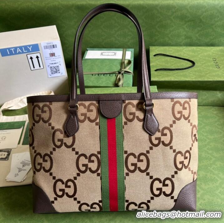 Good Taste Gucci Ophidia jumbo GG medium tote 631685 Brown