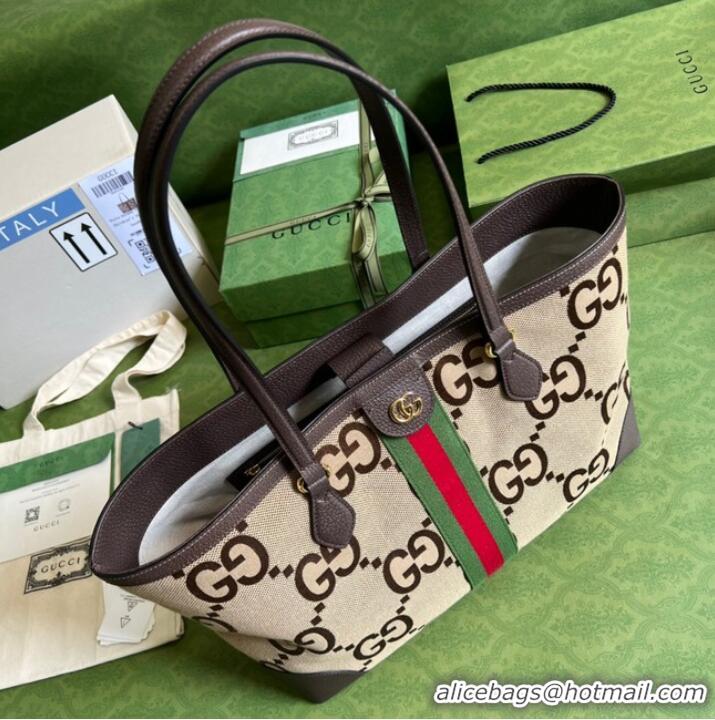 Good Taste Gucci Ophidia jumbo GG medium tote 631685 Brown