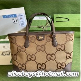 Buy Discount Gucci Ophidia jumbo GG medium tote 631685-2 Brown