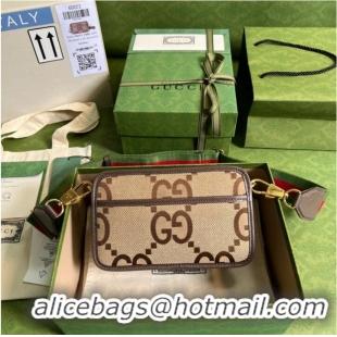 Traditional Specials Gucci Jumbo GG mini bag 696075 brown