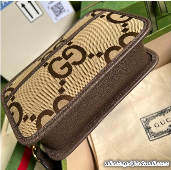 Traditional Specials Gucci Jumbo GG mini bag 696075 brown