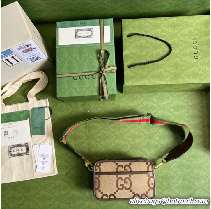 Traditional Specials Gucci Jumbo GG mini bag 696075 brown