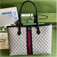 Grade Quality Gucci Ophidia medium GG tote 631685 Blue