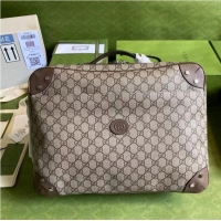 Discount AAAAA Gucci GG briefcase 658543 brown