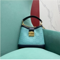 Best Price Gucci Small GG shoulder bag 675788 Light blue