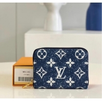 Buy Inexpensive Louis Vuitton ZIPPY COIN PURSE M81185 Navy Blue