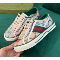 Duplicate Gucci Tennis 1977 Multicolor GG Low-top Sneakers 030570