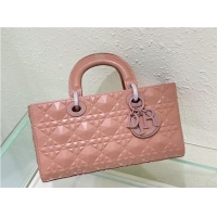 Well Crafted MEDIUM LADY DIOR BAG Cannage Lambskin C2811 pink