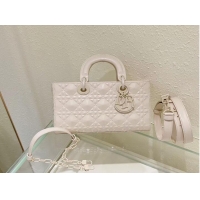 Promotional MEDIUM LADY DIOR BAG Cannage Lambskin C2811 CREAM