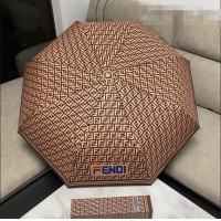 Low Price Fendi FF Umbrella FD1215 Brown 2021