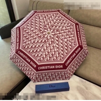 Top Quality Dior Umbrella CD2995 Burgundy 2021