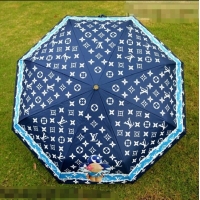 Classic Louis Vuitton Umbrella LV2999 Blue 2021