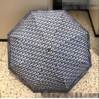 Well Crafted Dior Oblque Umbrella CD0937 Blue 2022