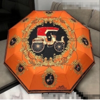 Super Quality Hermes Umbrella H0945 Orange 2022