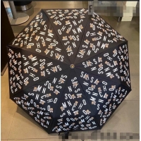 Shop Grade Moschino Umbrella M1006 Black 2022