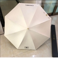 Top Quality Chanel Umbrella C033157 White 2022