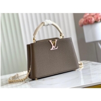 Good Product Louis Vuitton CAPUCINES BB M57227 Smokey Brown Green